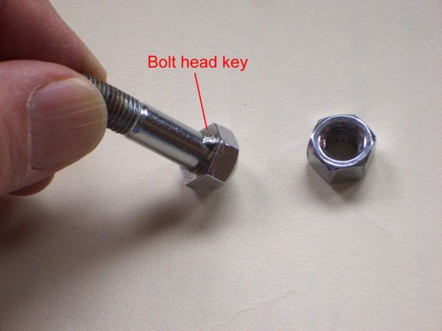 bike seat binder bolt